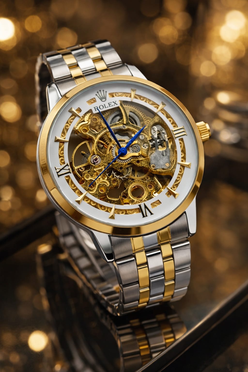 RLX Automatic Skeleton Watch
